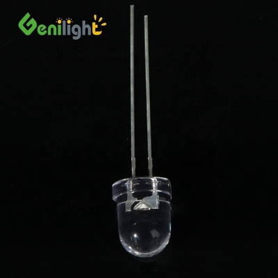 Max. Corriente inversa 50uA BLANCO F5 F8 F10 Ultra brillante, transparente en el agua, bombilla LED de 3 V Diodo emisor de luz