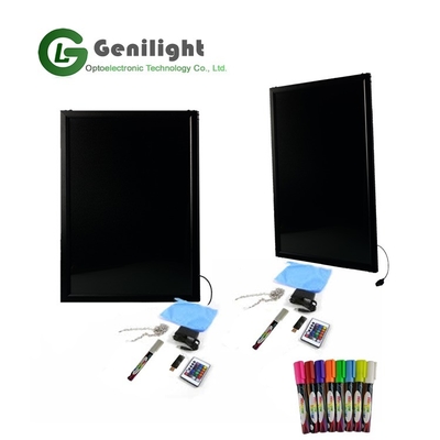 Tabla de escritura de señales cambiable con banda LED SMD5050 RGB personalizable y salida DC12V