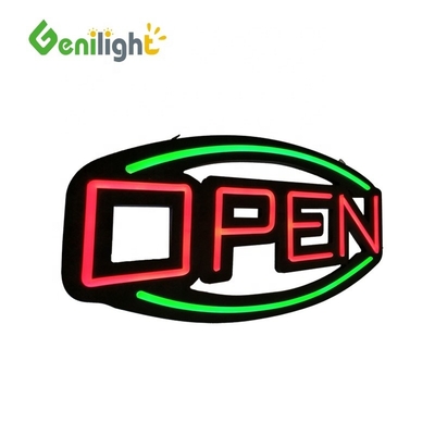 3 Tipos de cambios de funciones Signo LED con material acrílico de luz personalizado y control remoto