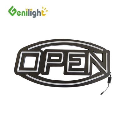 3 Tipos de cambios de funciones Signo LED con material acrílico de luz personalizado y control remoto