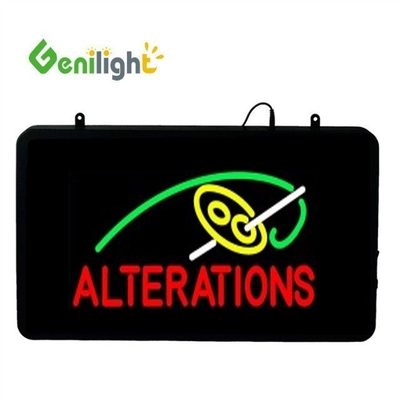 Animación intermitente Genilight 22 * 13 pulgadas LED Open Neon Sign Perfecto para la marca personalizada