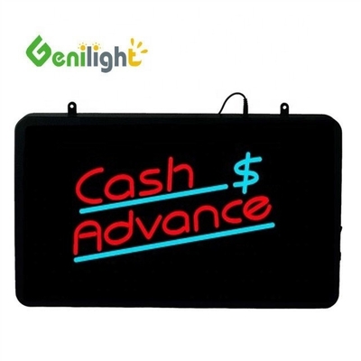 Animación intermitente Genilight 22 * 13 pulgadas LED Open Neon Sign Perfecto para la marca personalizada