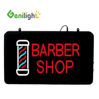 Genilight Indoor LED Salón de belleza Signo Ahorro de energía Función de persecución y movimiento 56 * 33cm