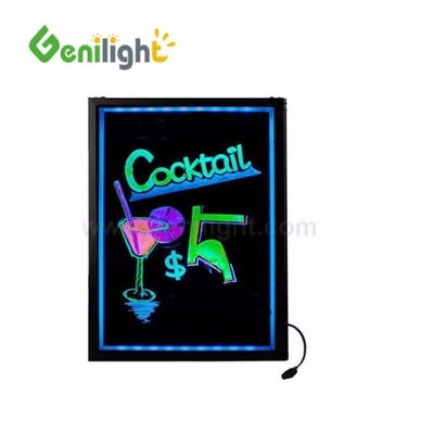 Tabla de escritura LED RGB de alto brillo con certificación CE RoHS LVD para una larga vida útil
