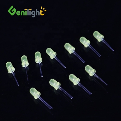 5 mm de luz de vela amarilla diodos parpadeantes luz LED brillante con max. corriente inversa 50uA