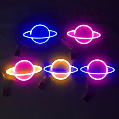 Luzes de neón azul Signos de pared decorativos para la sala de comidas Artículo 1 Consumo de energía