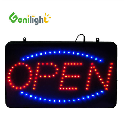 LED de forma rectangular de alto brillo OpenSign para publicidad comercial