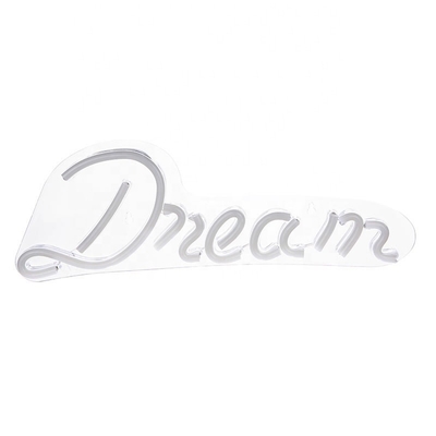 Lámparas de luz LED atenuables Art Neon Decor para cumpleaños Navidad Sala de juegos de bodas Voltado 5V Consumo de energía 1