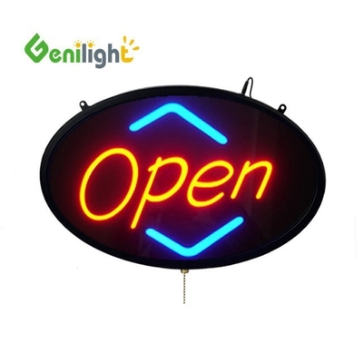 Signo de ventana electrónico de neón LED abierto al aire libre con material LED de superbrillo de 5 mm o 8 mm