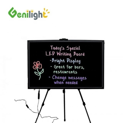 Rectángulo Tipo 60 * 40cm Tablero acrílico RGB Magic LED Signo de escritura con capacidad antiviento