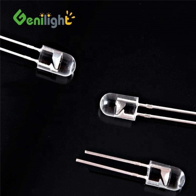 F3 3MM 2-Pin Highlight LED Bulb Emitting Diodes Rojo/verde CC -40-60 Capacidad Vr