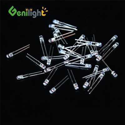 F3 3MM 2-Pin Highlight LED Bulb Emitting Diodes Rojo/verde CC -40-60 Capacidad Vr