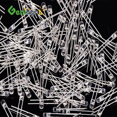 F3 3MM 2-Pin Highlight LED Bulb Emitting Diodes Rojo/verde CC -40-60 Capacidad Vr
