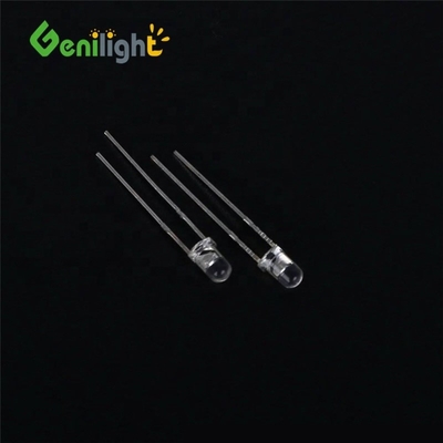 F3 3MM 2-Pin Highlight LED Bulb Emitting Diodes Rojo/verde CC -40-60 Capacidad Vr