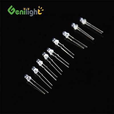 F3 3MM 2-Pin Highlight LED Bulb Emitting Diodes Rojo/verde CC -40-60 Capacidad Vr