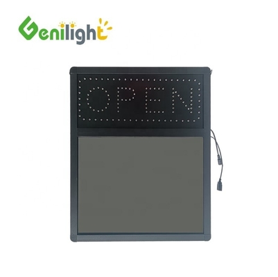 Rectángulo LED Open Sign Signos de brillo de neón para ventanas de tiendas Signos de escritura LED Personalizado duradero