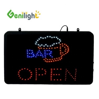 CE ROHS Certificado LED Café Iluminado Publicidad Neón Signo con pantalla de animación