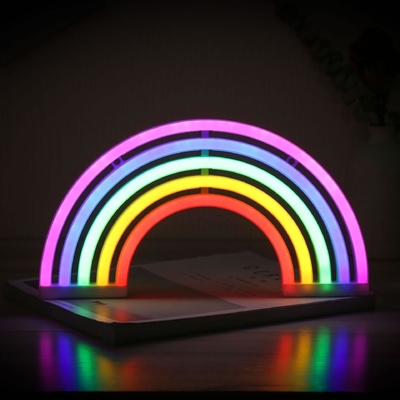 Set de sala de fiestas Signos de neón LED Signo acrílico con luces LED RGB Personalizado y operado por USB