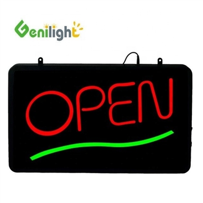 5mm Superbrillo LED Tamaño personalizado LED multicolor Signo abierto para visualización