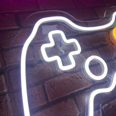 Añadir un Pop de color a su habitación de jugadores con 41 * 27.5cm Personalizado controlador de juegos de neón señal
