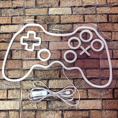 Añadir un Pop de color a su habitación de jugadores con 41 * 27.5cm Personalizado controlador de juegos de neón señal