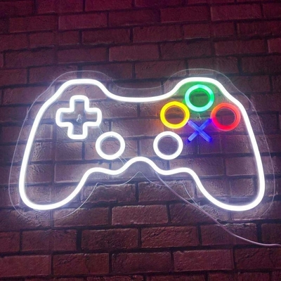 Añadir un Pop de color a su habitación de jugadores con 41 * 27.5cm Personalizado controlador de juegos de neón señal