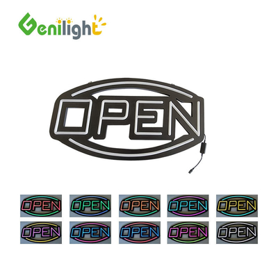 Passion Party Custom LED Neon Open Sign CE RoHS LVD certificado y pantalla de animación