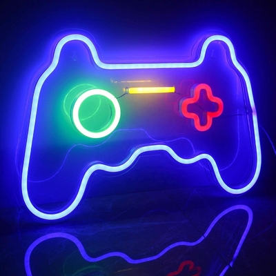Bar Sala de juegos LED Neon Flex Signo con 36 * 24cm Tamaño y logotipo personalizado