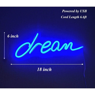Diseña tu propia señal de neón LED con texto personalizado Voltagem 5V Duración de vida 50000 horas