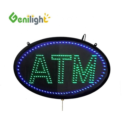Pantalla táctil de cajero automático LED iluminada en la parte inferior para interiores y pantallas