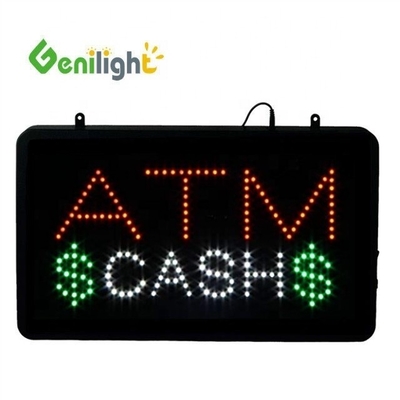 Pantalla táctil de cajero automático LED iluminada en la parte inferior para interiores y pantallas