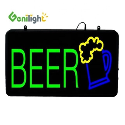 LED Bar Pub Pared Iluminada Signo Rectángulo Forma de la instalación colgante hecha conveniente