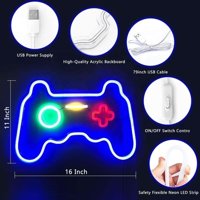 5V de voltaje personalizado de juego de neón signos para el hogar Bar hombre cueva de golf pub decoración para el hogar
