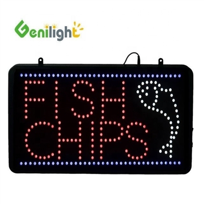 Display de señales LED de neón de alto brillo para sushi de forma ovalada o personalizada