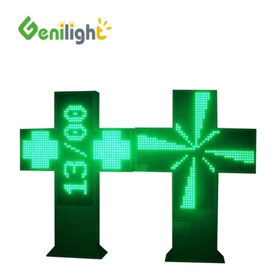 Signo de farmacia LED a todo color con control WIFI y configuración de píxeles 1G