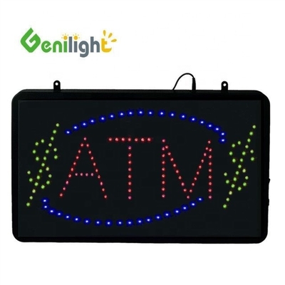 Ahorro energético de luz LED ATM Carta de signo con el certificado de potencia de luz de la frontera CE RoHS LVD etc Duración de vida horas -