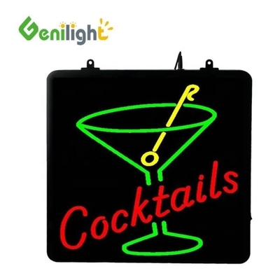 Display de ventana de cerveza de bar Super brillo LED luz de neón con función SDK y RGB
