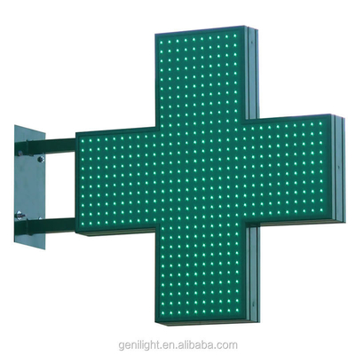 Display exterior LED de alta visibilidad con luz verde