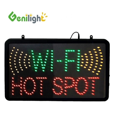 Función de pantalla de animación de color completo WIFI LED señal de neón con marco abierto de molde ABS