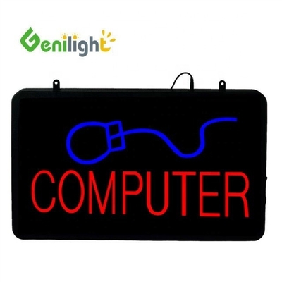 Función de pantalla de animación de color completo WIFI LED señal de neón con marco abierto de molde ABS