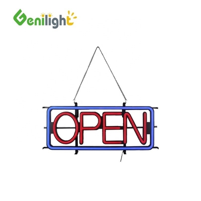 100000h Vida útil esperada de luz LED Neon Open Sign para necesidades de publicidad interior/exterior