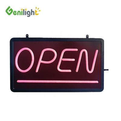 La luz de la luz de neón colorida LED pantalla de publicidad