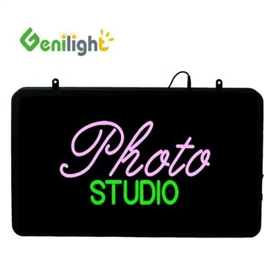 OEM pantalla táctil LED neón masaje de pies signo abierto con animación y encendido / apagado
