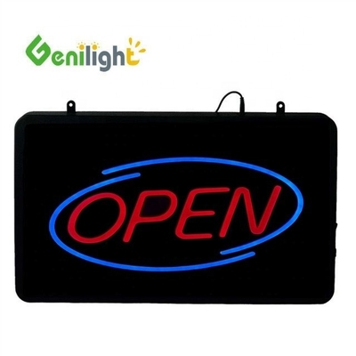 Genilight 56 * 33 cm Neón personalizado Horas de trabajo LED Función de visualización de señales abiertas ANIMACIÓN