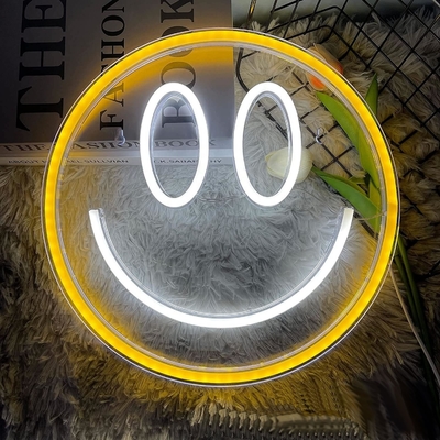 5V Voltage LED Smiley Facial Sign Decoración de pared personalizada para chicas adolescentes Decoración de habitación Preppy