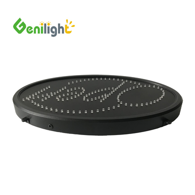 Consumo de energía Alto brillo de placa acrílica abierta LED con placa de PCB frontal