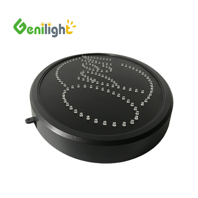 Consumo de energía Alto brillo de placa acrílica abierta LED con placa de PCB frontal