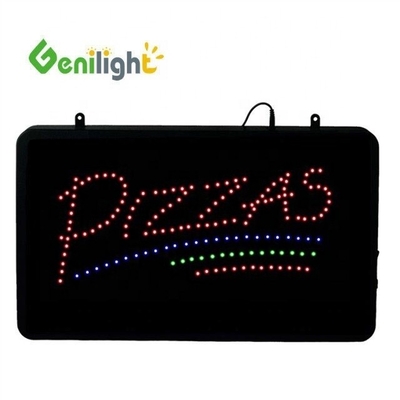 Función de relación de contraste SDK LED Ventana de pizzería abierta Indicador comercial colgante Color intermitente