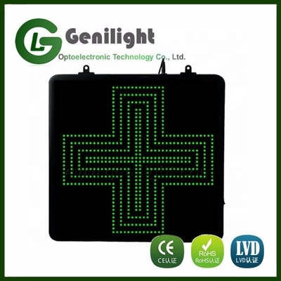 Signos abiertos de farmacia LED con panel de 56*33 pulgadas