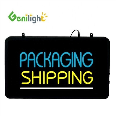 Genilight 22 * 13 pulgadas CE RoHS personalizado acrílico LED neón Se destacan de la multitud